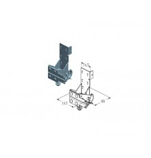 Alutech RBI-40.110R кронштейн роликовый нижний правый