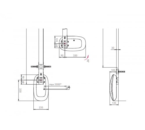 Alutech LG-1000F автоматика для секционных ворот